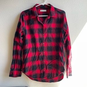 A&F plaid flannel shirt